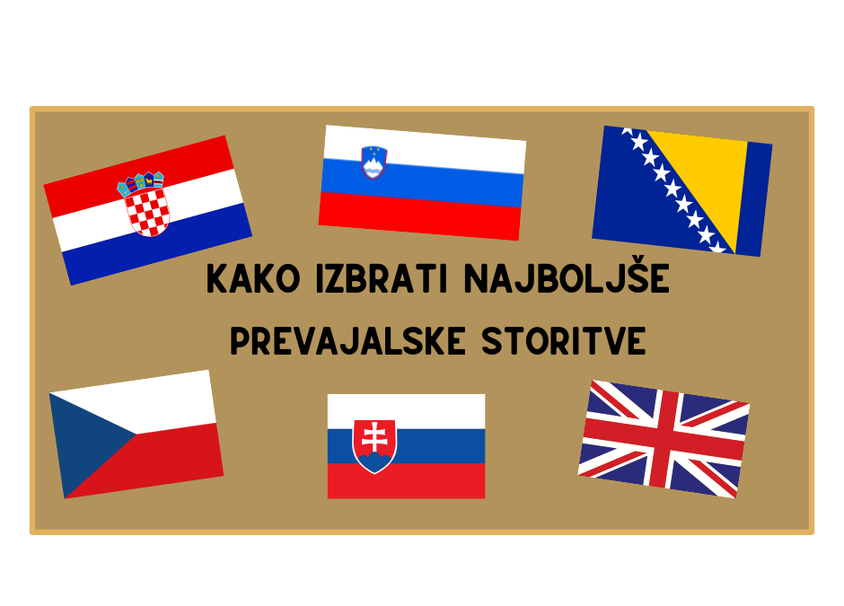 Kako izbrati kakovostne prevajalske storitve za vaš projekt