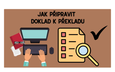 Jak připravit doklad k&nbsp;překladu