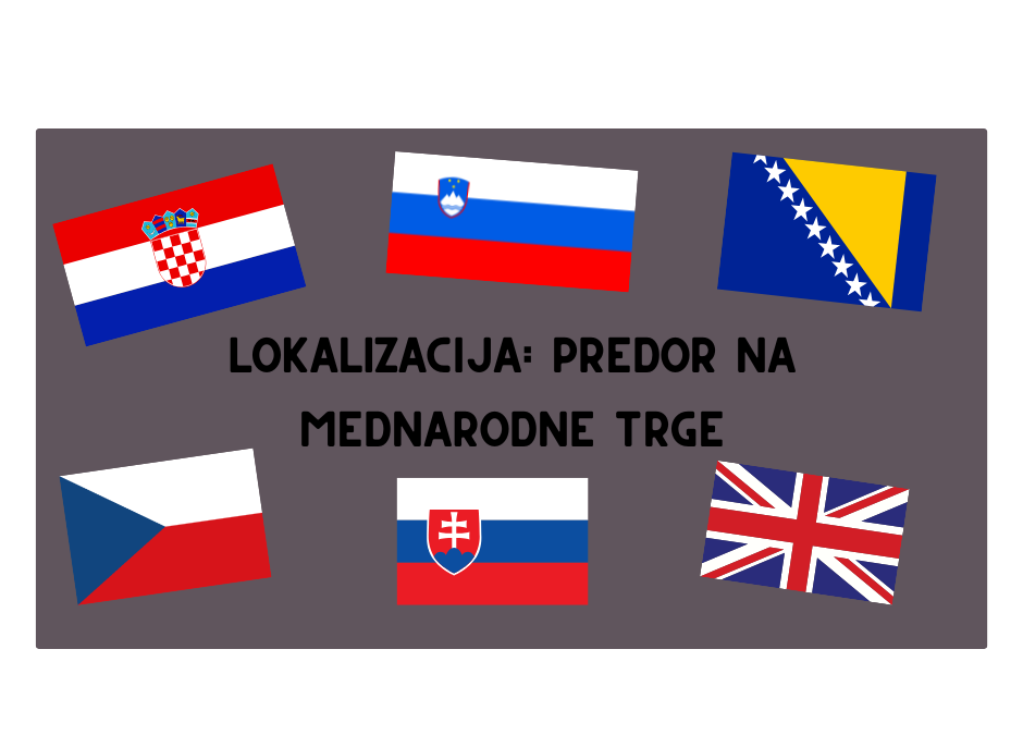Lokalizacija: uspešen predor na mednarodne trge
